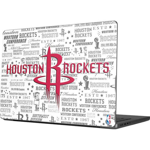 NBA Houston Rockets Historic Blast Apple MacBook Pro 14-inch Skin