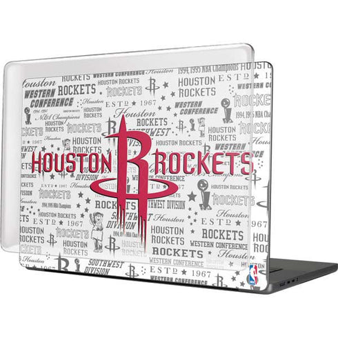 NBA Houston Rockets Historic Blast MacBook Cases