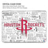 NBA Houston Rockets Historic Blast MacBook Cases
