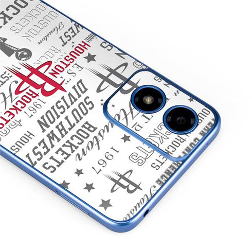 NBA Houston Rockets Historic Blast Moto G Play 4G (2024) Skin