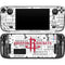 NBA Houston Rockets Historic Blast Steam Deck Handheld Gaming Computer OLED Skin