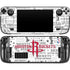 NBA Houston Rockets Historic Blast Steam Deck Handheld Gaming Computer Skin