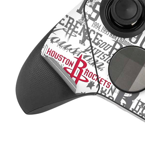 NBA Houston Rockets Historic Blast Xbox Elite Wireless Controller Series 2 Skin