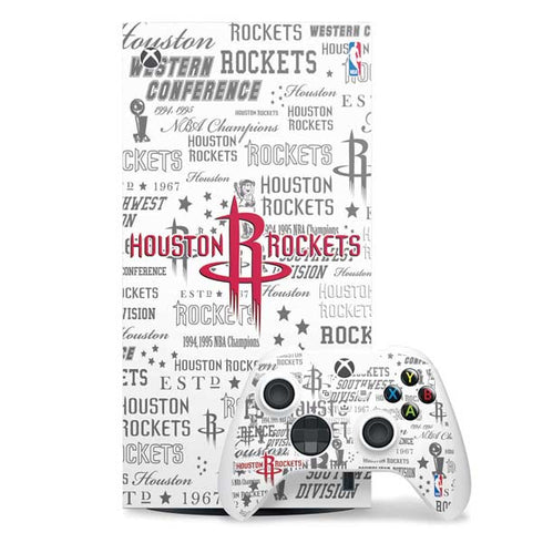 NBA Houston Rockets Historic Blast Xbox Series X Skins