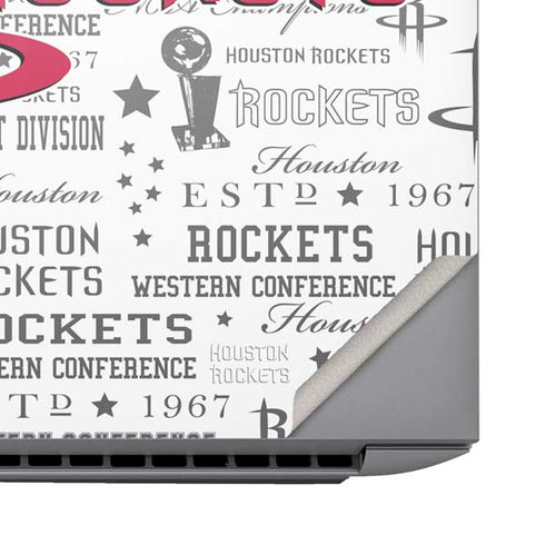 NBA Houston Rockets Historic Blast HP ZBook Fury 16 G10 Skin