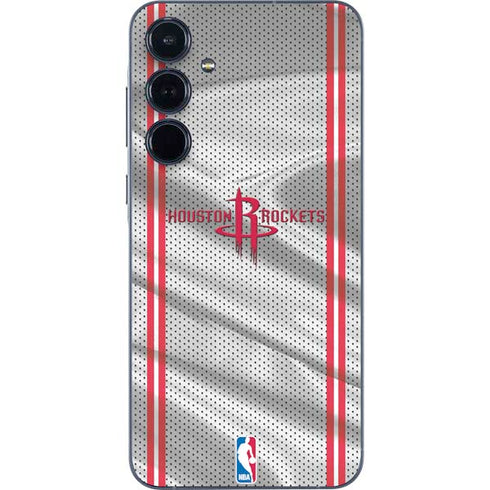 NBA Houston Rockets Home Jersey Galaxy A35 5G Skin