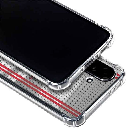 NBA Houston Rockets Home Jersey Galaxy A36 5G Clear Case