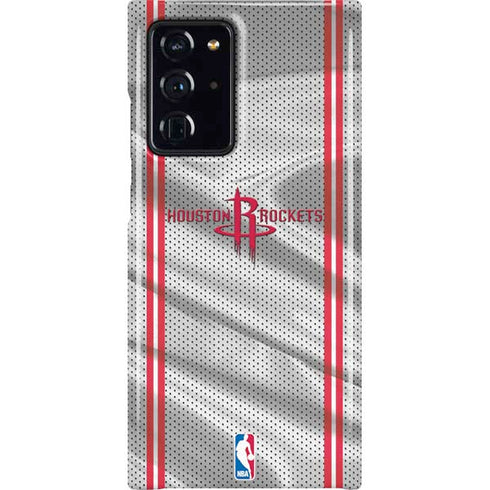NBA Houston Rockets Home Jersey Galaxy Cases