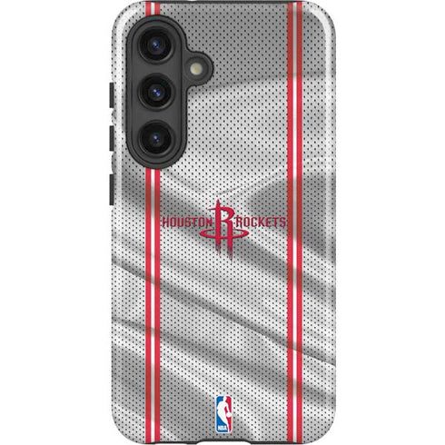 NBA Houston Rockets Home Jersey Galaxy S25 Impact Case