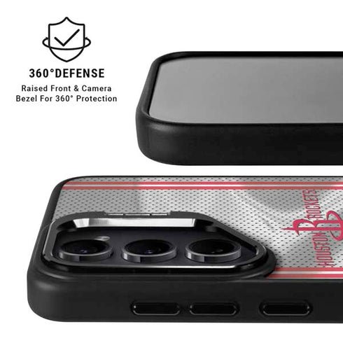 NBA Houston Rockets Home Jersey Galaxy S25 Kickstand Case