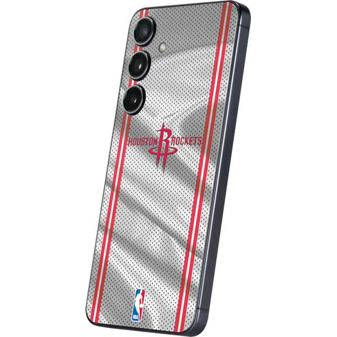 NBA Houston Rockets Home Jersey Galaxy S25 Plus Skin
