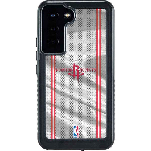 NBA Houston Rockets Home Jersey Galaxy S24 Plus Waterproof Case