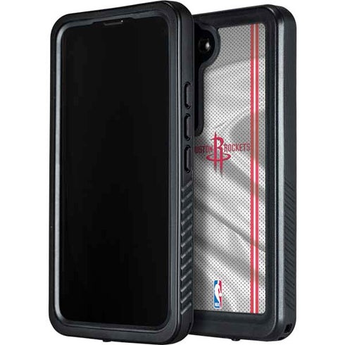 NBA Houston Rockets Home Jersey Galaxy S24 Plus Waterproof Case