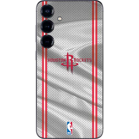 NBA Houston Rockets Home Jersey Galaxy S25 Skin