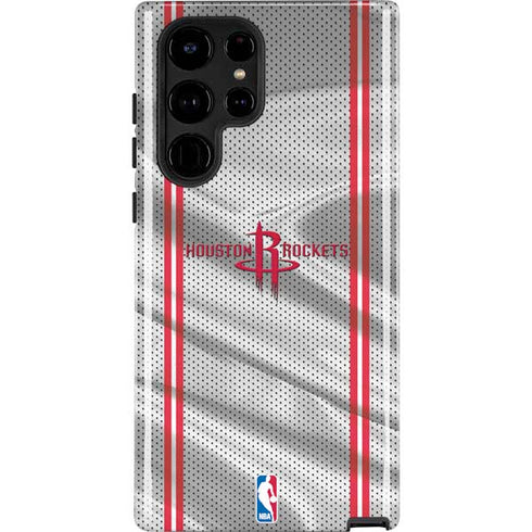 NBA Houston Rockets Home Jersey Galaxy S25 Ultra Impact Case