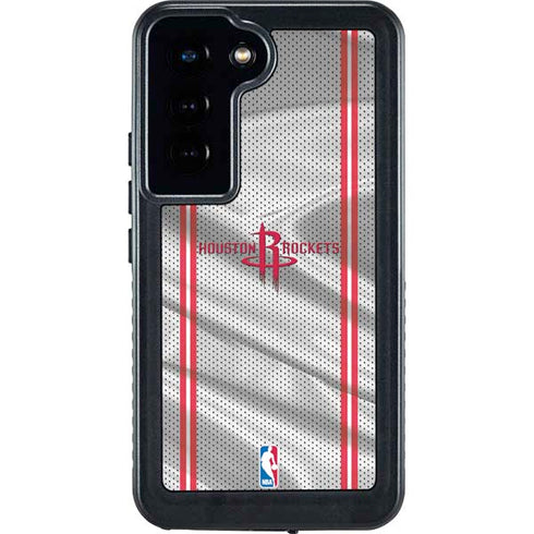 NBA Houston Rockets Home Jersey Galaxy S24 Waterproof Case