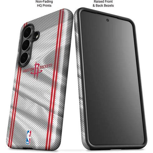 NBA Houston Rockets Home Jersey Galaxy S26 Impact Case