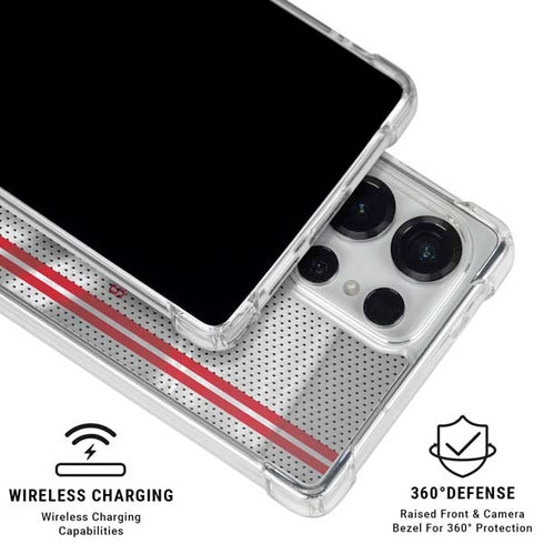NBA Houston Rockets Home Jersey Galaxy S26 Ultra Clear Case