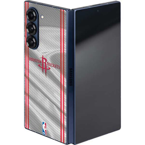 NBA Houston Rockets Home Jersey Galaxy Z Fold6 Skin