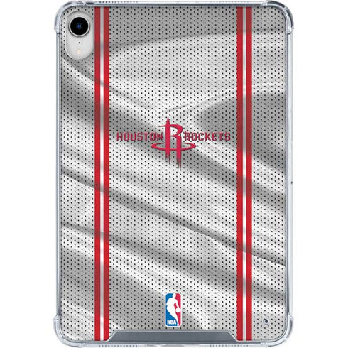NBA Houston Rockets Home Jersey iPad 11th Gen (2025) Clear Case