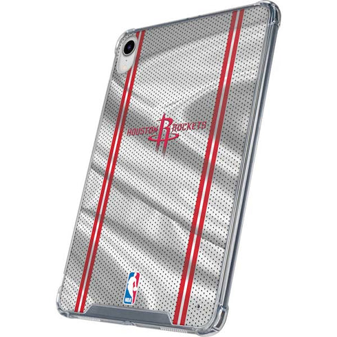 NBA Houston Rockets Home Jersey iPad 11th Gen (2025) Clear Case