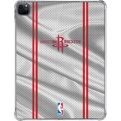 NBA Houston Rockets Home Jersey iPad Pro 11in (2024) Clear Case