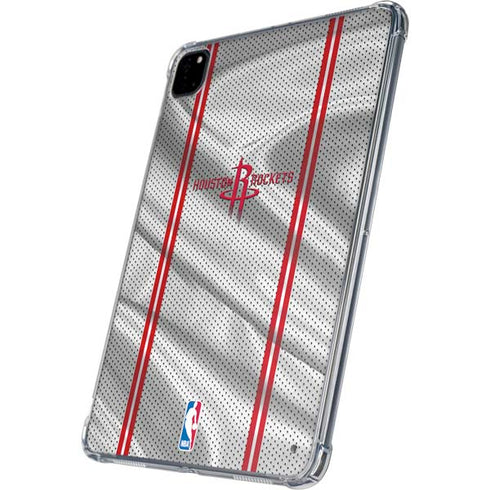 NBA Houston Rockets Home Jersey iPad Pro 11in (2024) Clear Case