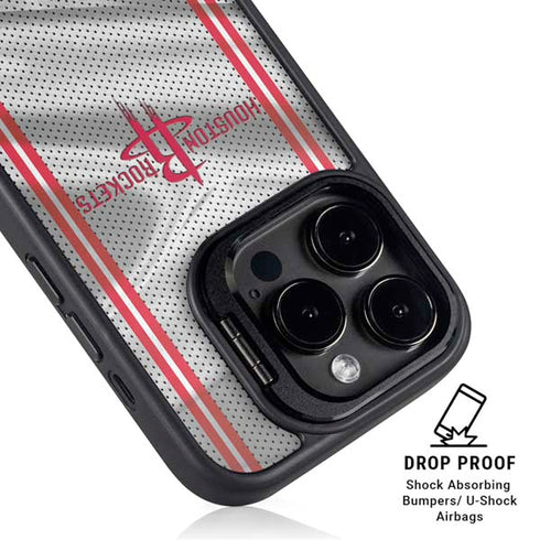 NBA Houston Rockets Home Jersey iPhone 14 Pro Max Kickstand Case