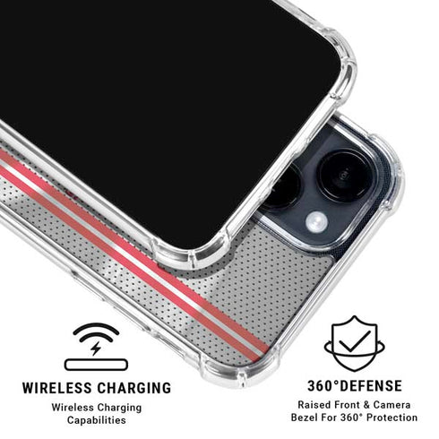 NBA Houston Rockets Home Jersey iPhone 15 Clear Case