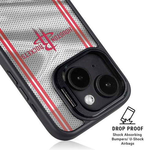 NBA Houston Rockets Home Jersey iPhone 15 Kickstand Case