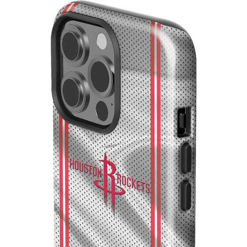 NBA Houston Rockets Home Jersey iPhone 15 Pro Impact Case