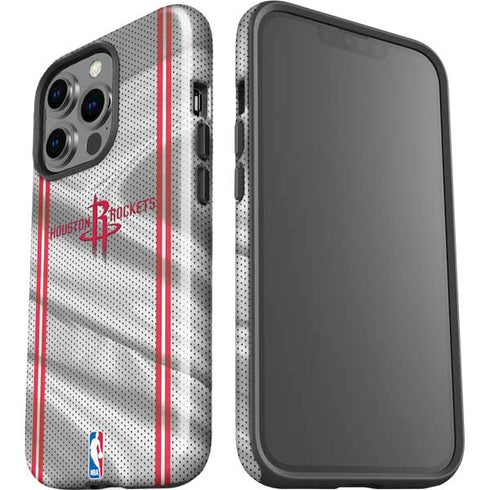 NBA Houston Rockets Home Jersey iPhone 15 Pro Impact Case