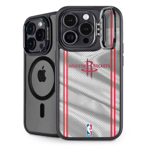 NBA Houston Rockets Home Jersey iPhone 15 Pro Max Kickstand Case
