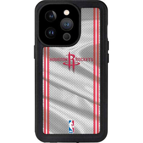 NBA Houston Rockets Home Jersey iPhone 15 Pro Waterproof Case