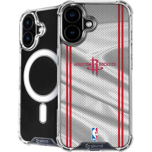NBA Houston Rockets Home Jersey iPhone 16 MagSafe Case