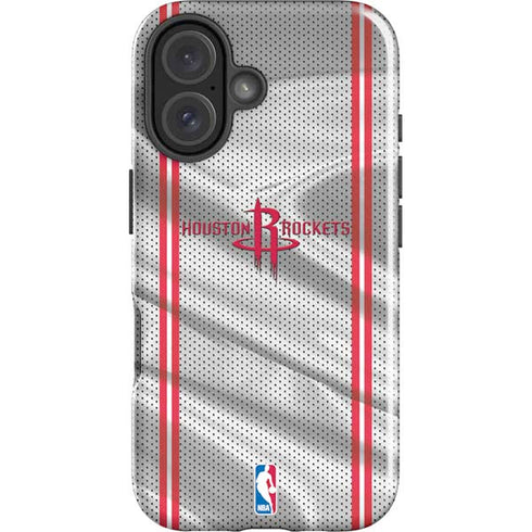 NBA Houston Rockets Home Jersey iPhone 16 Plus Impact Case