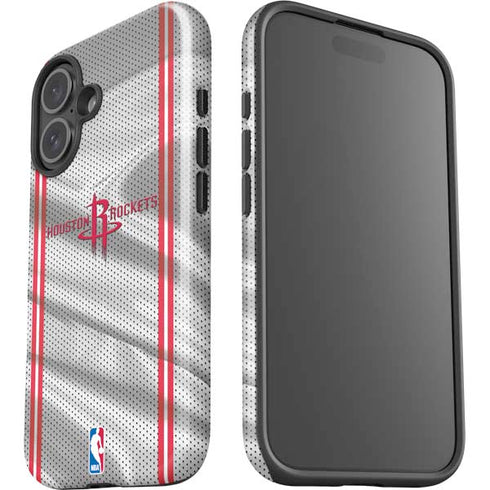 NBA Houston Rockets Home Jersey iPhone 16 Plus Impact Case