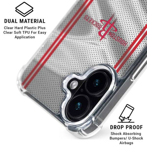 NBA Houston Rockets Home Jersey iPhone 16 Plus MagSafe Case