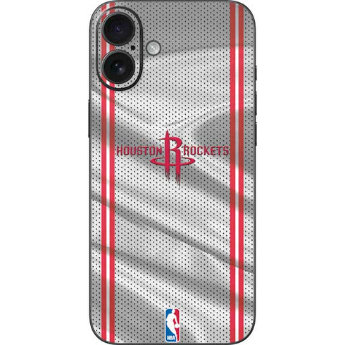 NBA Houston Rockets Home Jersey iPhone 16 Plus Skin