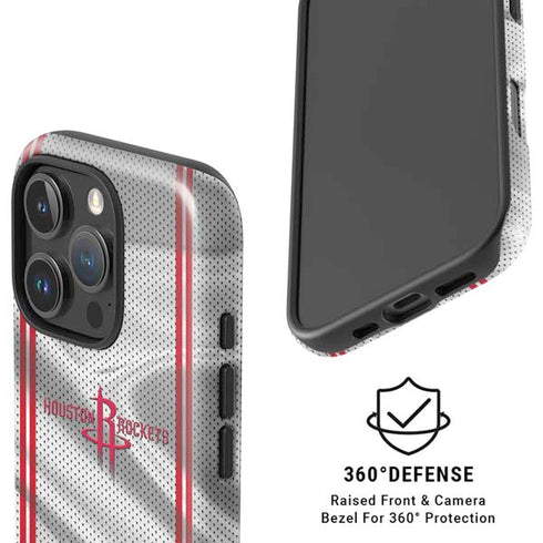 NBA Houston Rockets Home Jersey iPhone 16 Pro Magsafe Impact Case