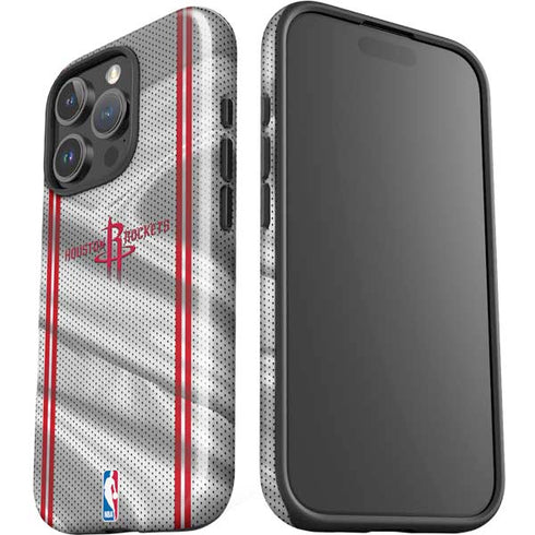 NBA Houston Rockets Home Jersey iPhone 16 Pro Max Impact Case