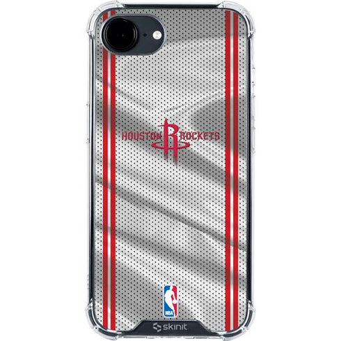 NBA Houston Rockets Home Jersey iPhone 16e Clear Case