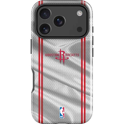 NBA Houston Rockets Home Jersey iPhone 18 Pro Impact Case