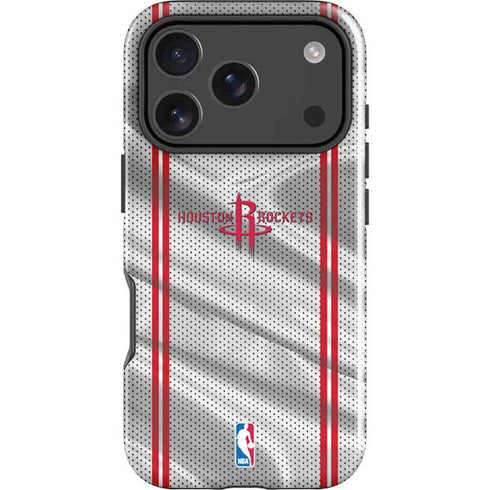 NBA Houston Rockets Home Jersey iPhone 18 Pro Max Impact Case