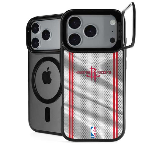 NBA Houston Rockets Home Jersey iPhone 18 Pro Max Kickstand Case