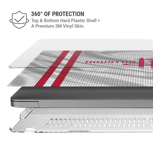 NBA Houston Rockets Home Jersey MacBook Pro 14in (2021-24) Case plus Skin