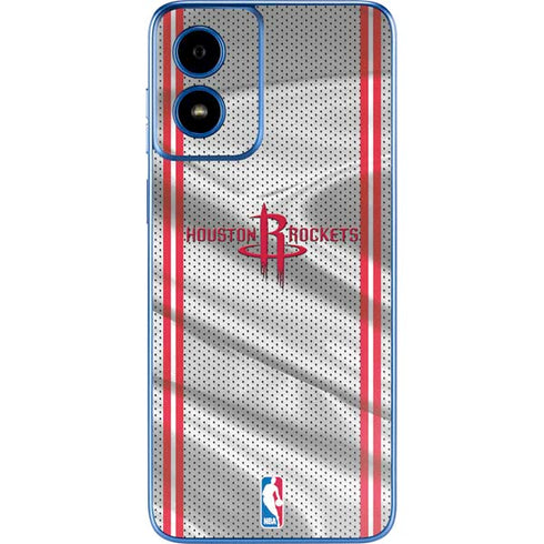 NBA Houston Rockets Home Jersey Moto G Play 4G (2024) Skin