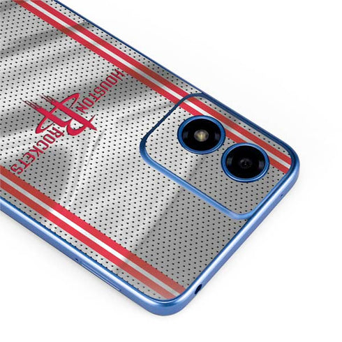 NBA Houston Rockets Home Jersey Moto G Play 4G (2024) Skin