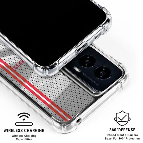 NBA Houston Rockets Home Jersey Moto G Power 5G (2024) Clear Case