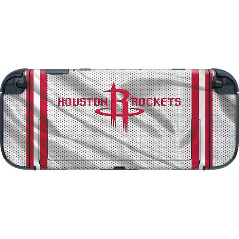 NBA Houston Rockets Home Jersey Nintendo Switch 2 (2025) with Joy-Con Skin